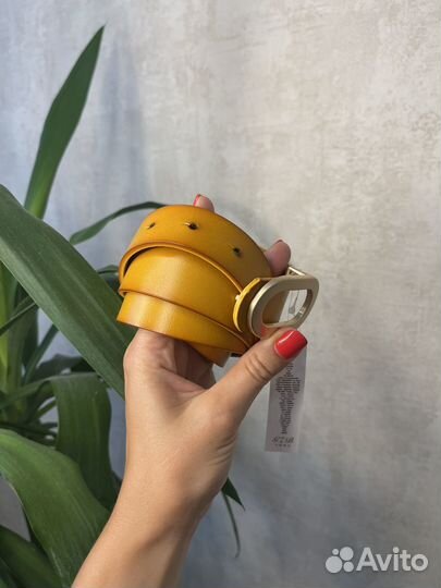 Ремень женский кожаный