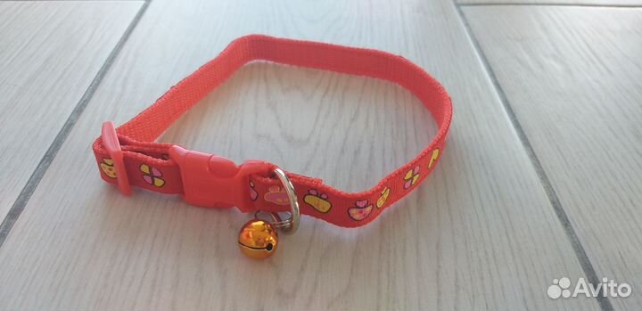 Поводок рулетка 3 метра новый, ошейник новый