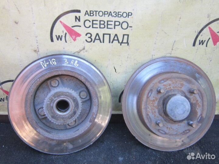 Диск тормозной задний Nissan Almera N16 QG15