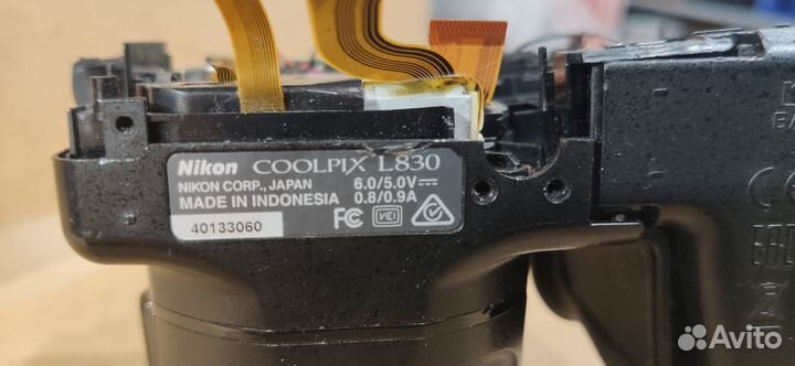 Фотоаппарат Nikon Coolpix L830 на запчасти