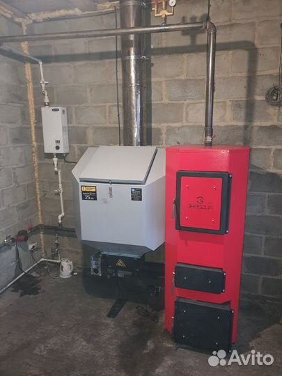 Котлы твердотопливные длительного горения