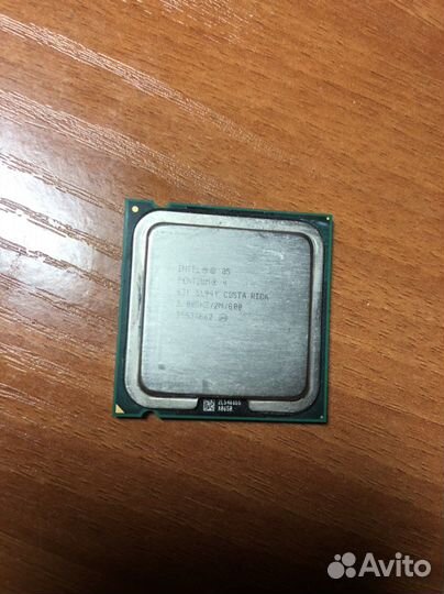 Процессор intel pentium 4