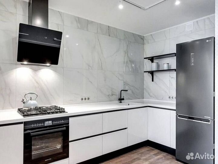 Угловая кухня. Кухонный гарнитур на заказ