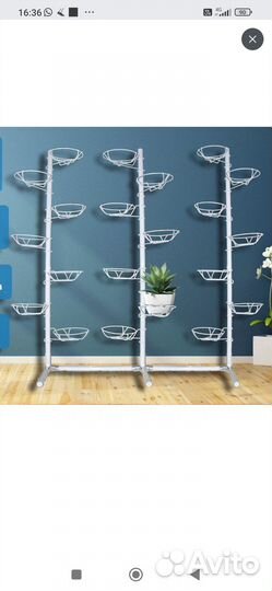 Стойка для цветов(21корзинок)