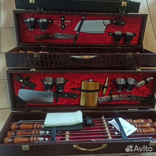 Шампуры в кейсе