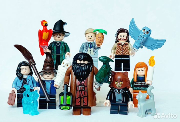 Lego Harry Potter минифигурки,животные,аксессуары
