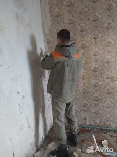 Демонтажные работы и вывоз мусора