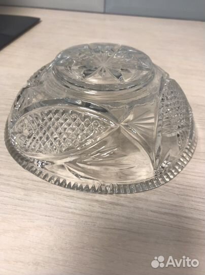 Ваза хрустальная