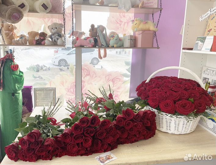 Розы 15;25;51;101 шт