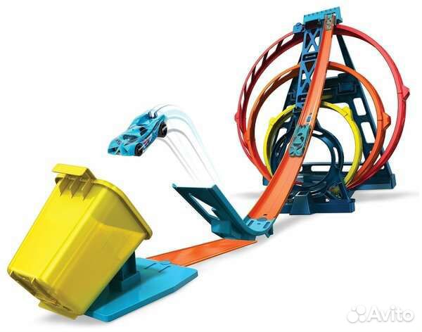 Hot Wheels Тройная петля