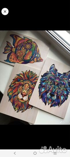 Деревянные пазлы