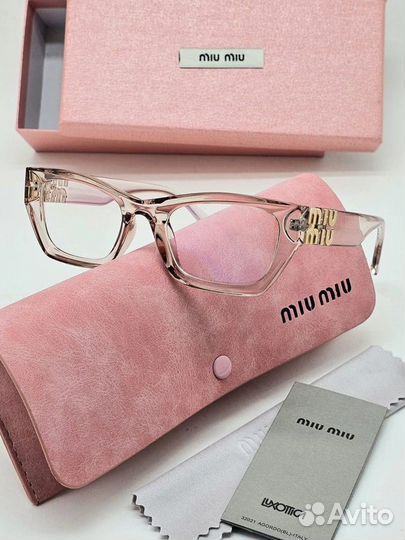 Очки имиджевые miu miu