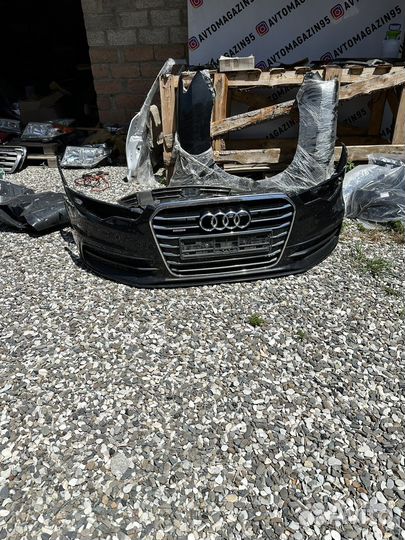 Бампер s line audi a6 c7