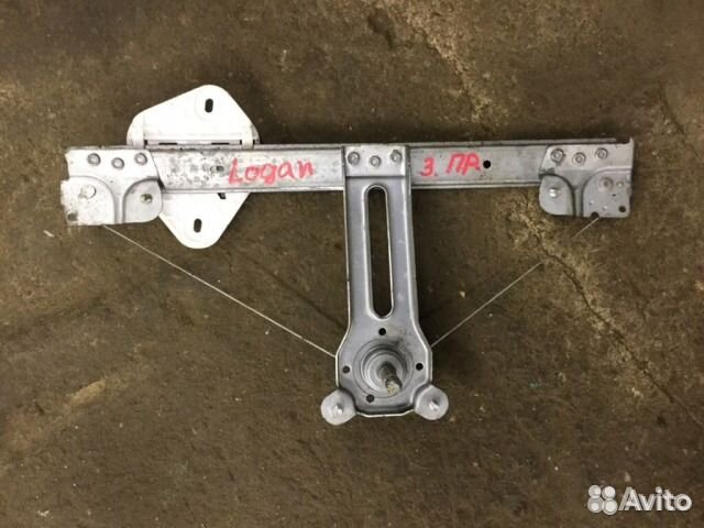 Стеклоподъемник задний правый Рено Логан 2005-2014