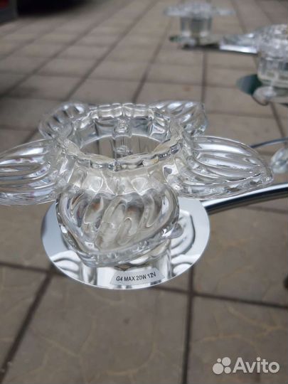 Люстра потолочная бу