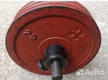 Штанга блины гриф СССР