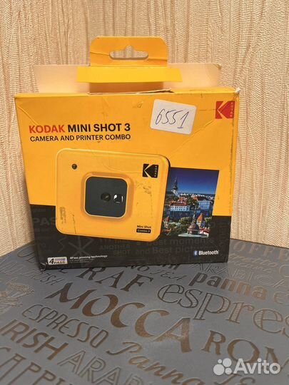 Фотоаппарат моментальной печати Kodak С300 Yellow