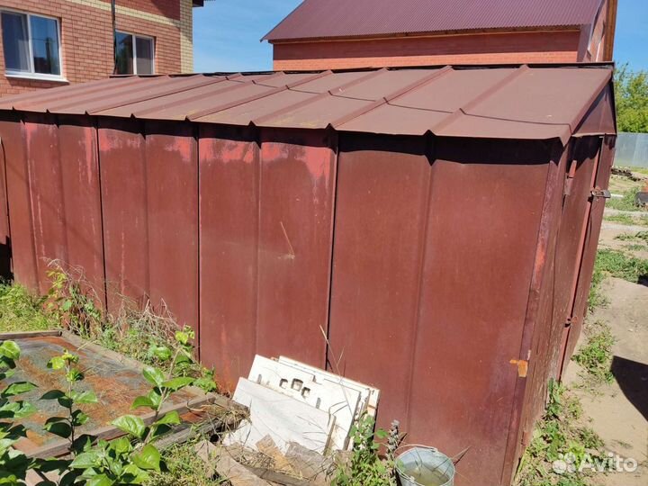Металлический гараж