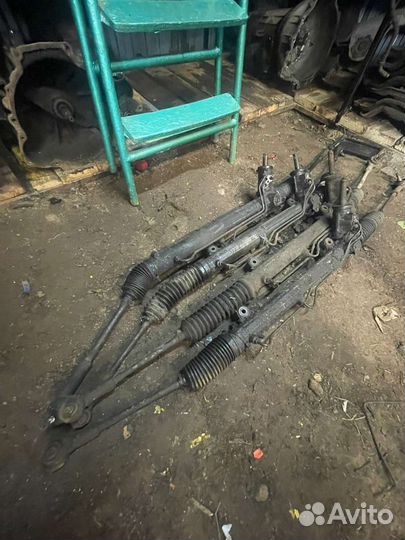 Рулевая рейка гур/ без гура скорпио сиерра