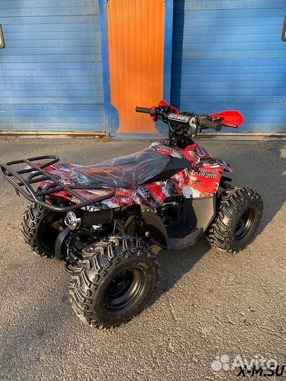 Квадроцикл raptor NEW 125 красный