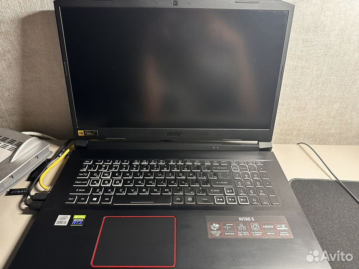 Игровой ноутбук Acer Nitro 5 17.3 RTX3060