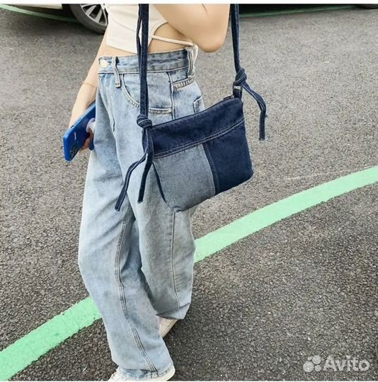 Сумка новая джинсовая маленькая