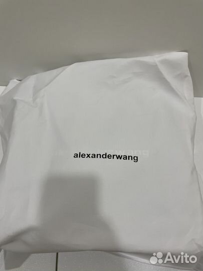 Шопер Alexander wang серебристий