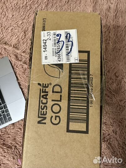 Nescafe gold 30 пакетиков 2 г