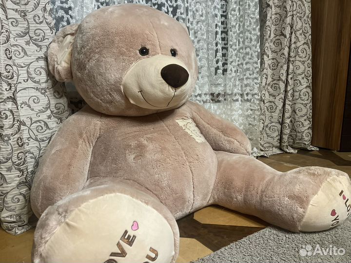 Большой плюшевый мишка 200 см