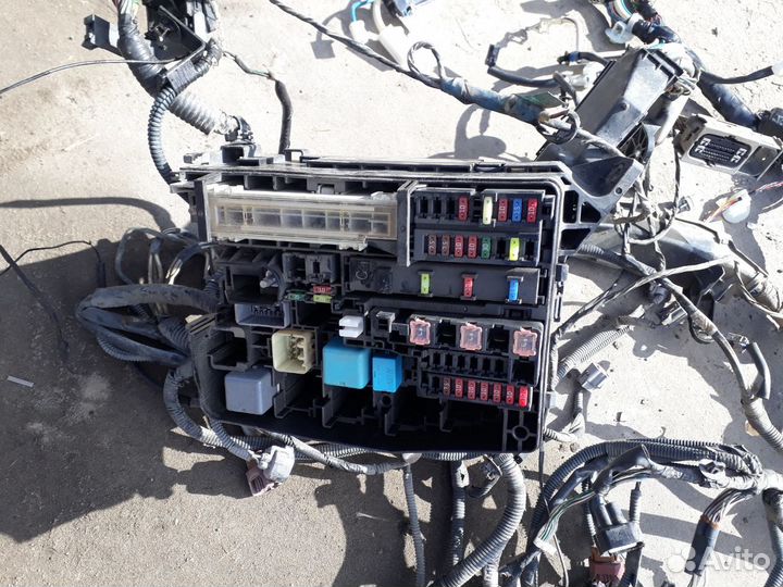 Проводка моторного отсека Toyota Corolla E15