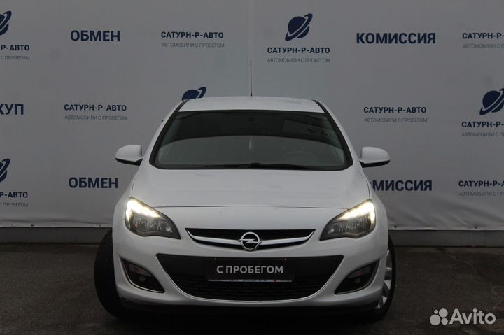 Opel Astra 1.6 AT, 2014, 141 000 км