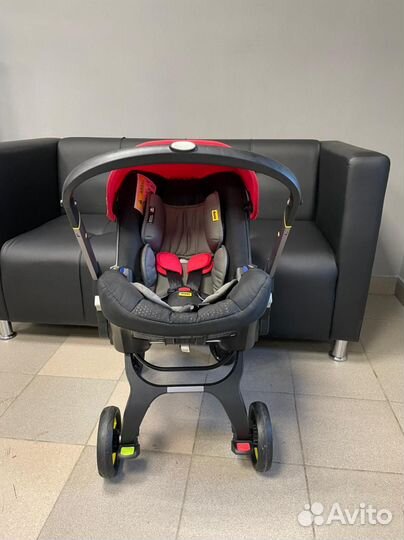 Детская автолюлька с колесами