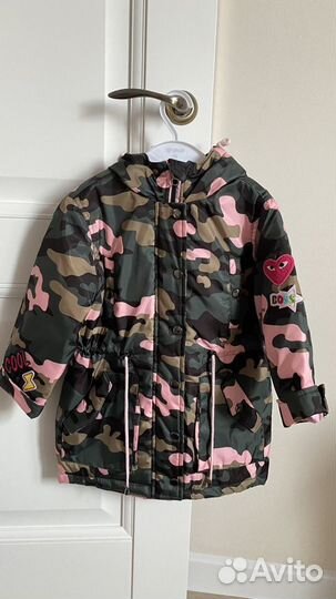 Куртка для девочки демисезонная 110
