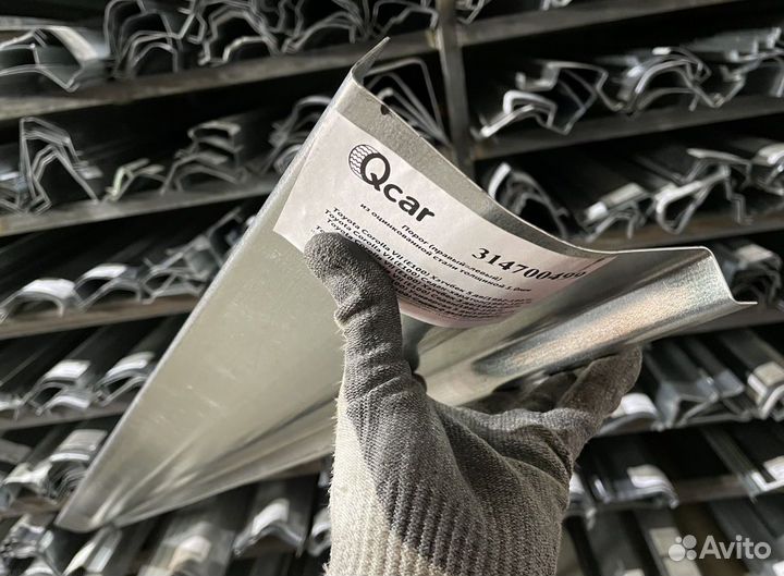 Порог Toyota Corolla E100 1992-1997 (0,8мм)