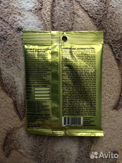 Струны для электрогитары 10 46