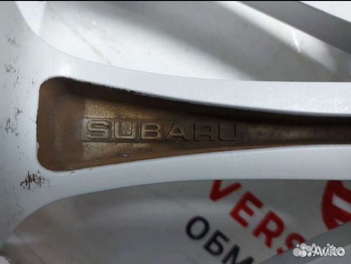 Диски оригинальные Subaru R18 5/100 цо 56.1
