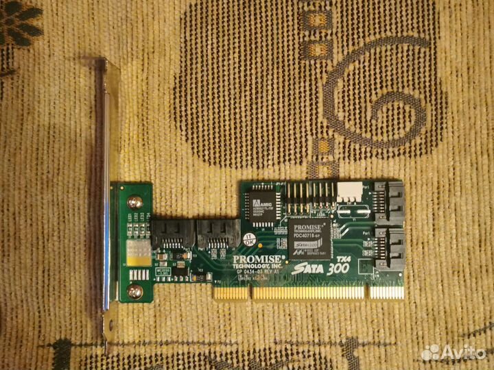 PCI 4-port Promise sata300 TX4