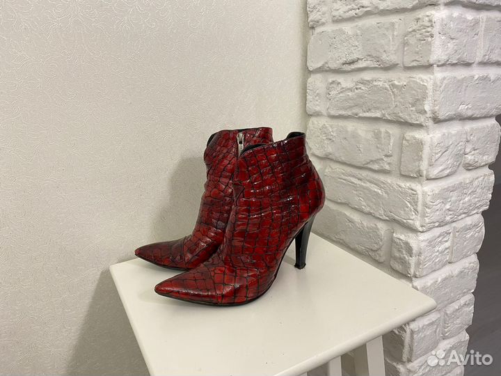 Ботильоны натуральная кожа