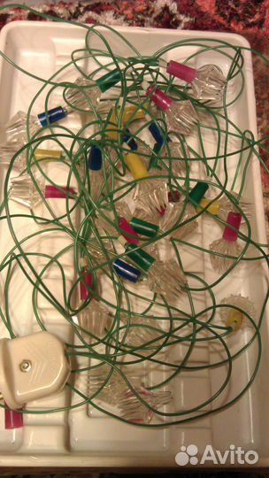 Елочные гирлянды -СССР