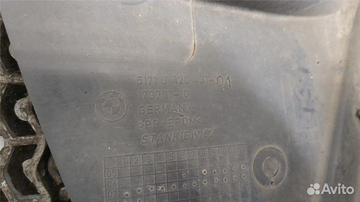 Защита арок (подкрылок) BMW X3 E83, 2008