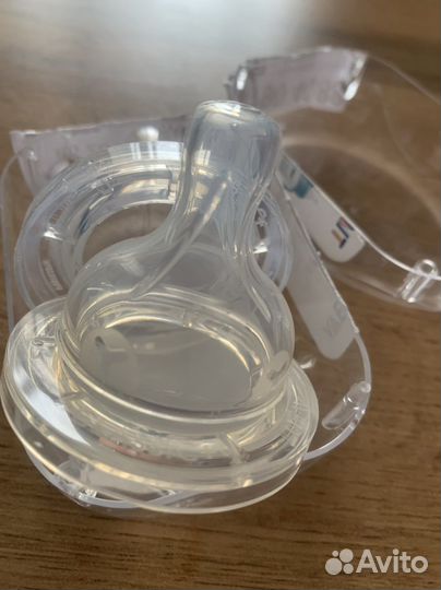 Соски бутылочные avent 6+