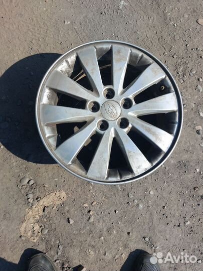 Литье на 15. 4шт. Субару оригинал. Отличные