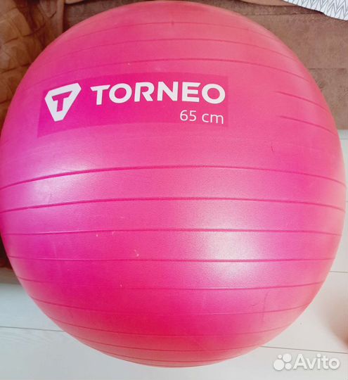 Гимнастический мяч torneo 65 см
