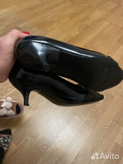 Туфли женские 38 размер черные
