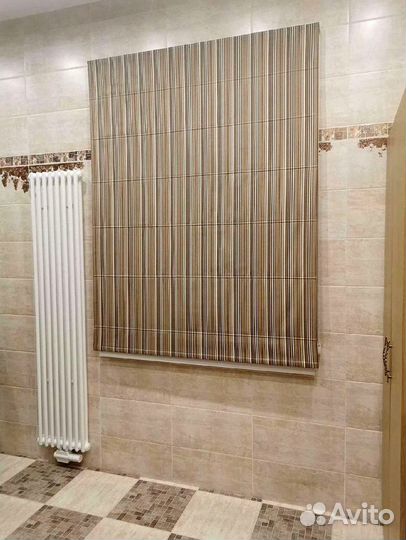 Римские шторы с установкой