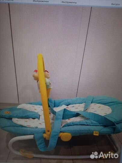 Шезлонг детский