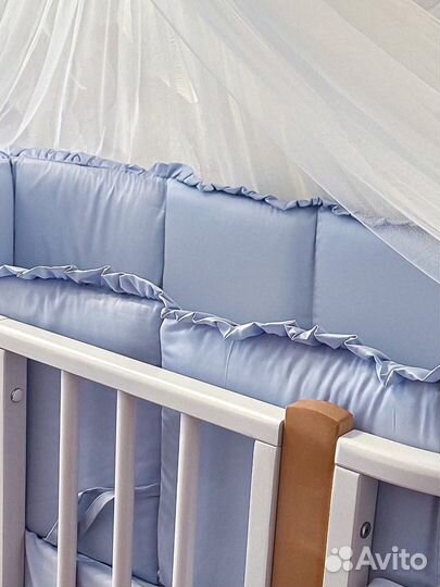 Бортики в детскую кроватку