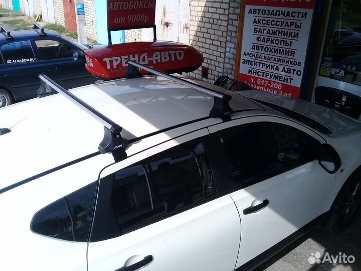 Багажник на крышу Ниссан Кашкай J10, Аэро