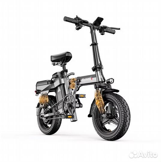 Электровелосипед складной