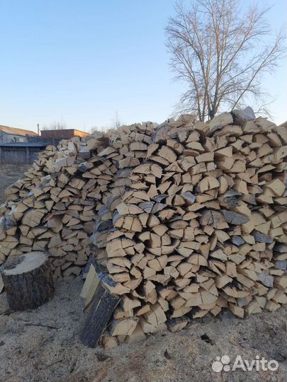 Дрова колотые